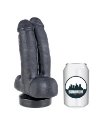 Double Gode 16 cm Intense noir