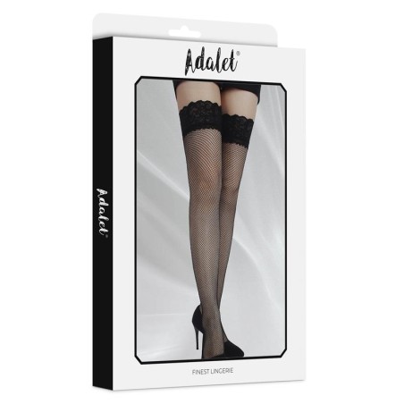 Collants resille autofixants Rania - Taille : XL/4XL