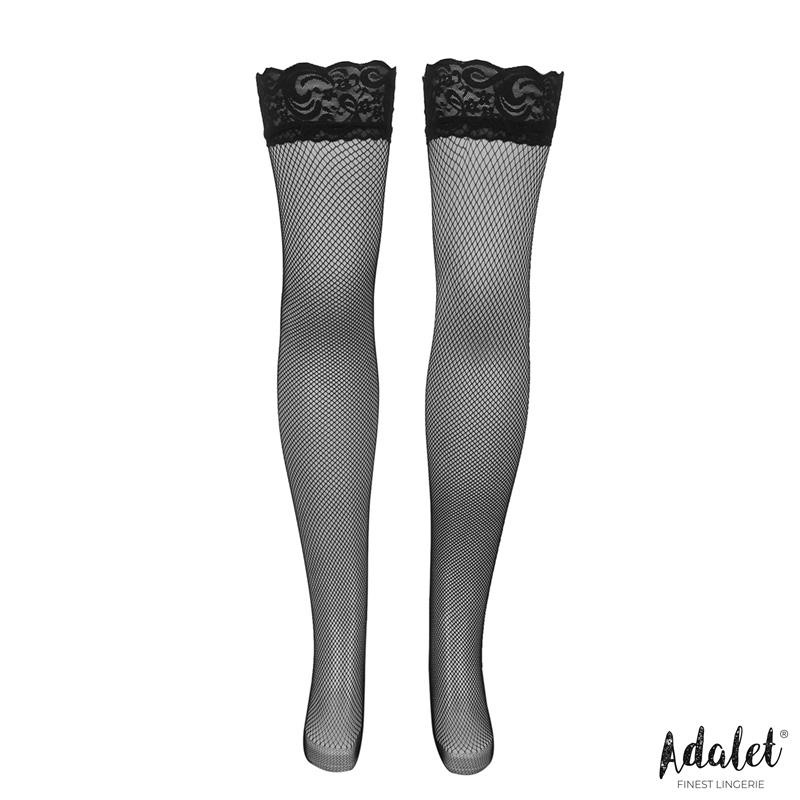 Collants resille autofixants Rania - Taille : XL/4XL