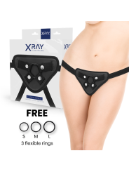 x ray - harnais compatible avec anneaux en silicone
