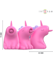 intense - stimulateur de licorne pinkie fuchsia
