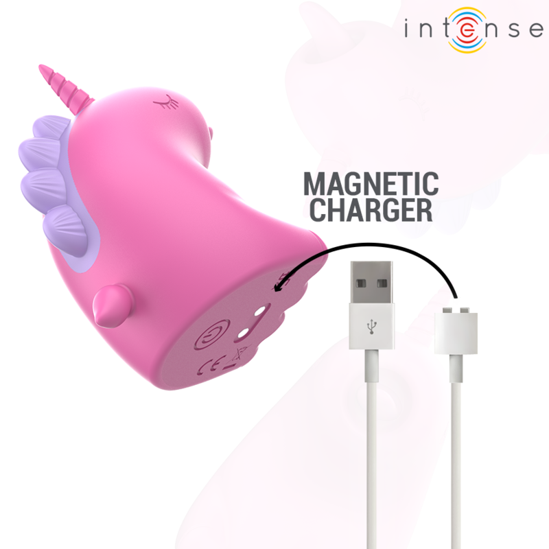 intense - stimulateur de licorne pinkie fuchsia