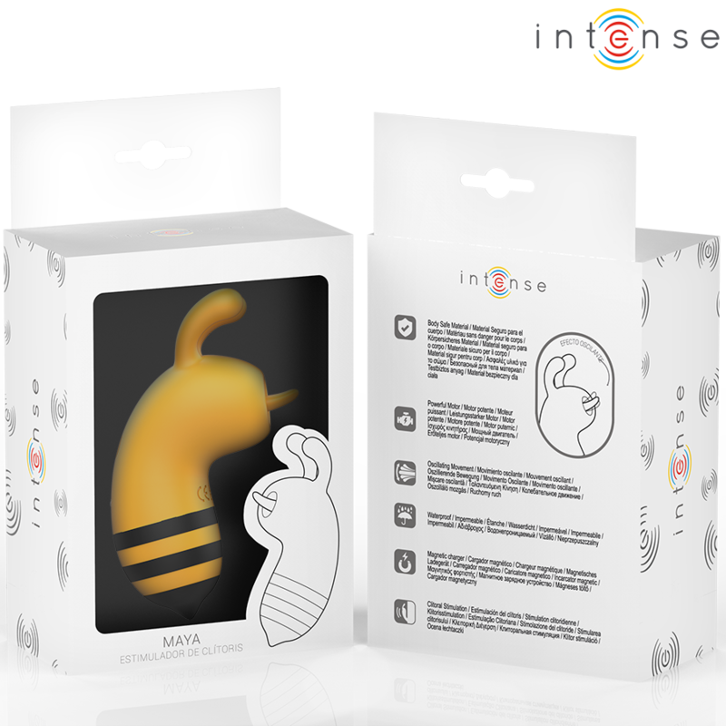 intense - stimulateur maya bee jaune/noir