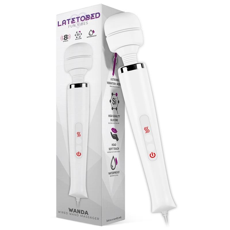 vibro wanda blanc sur secteur