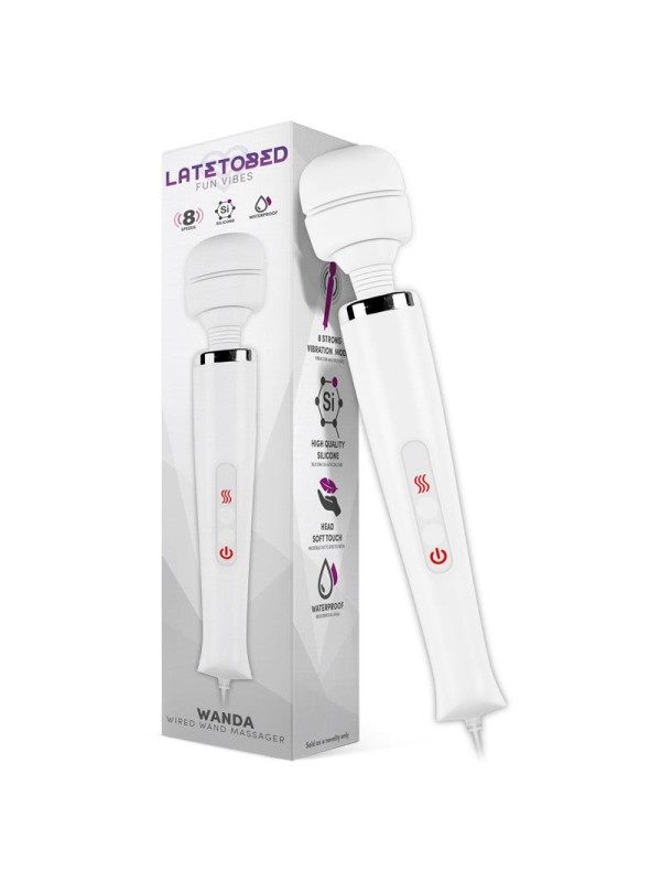 vibro wanda blanc sur secteur