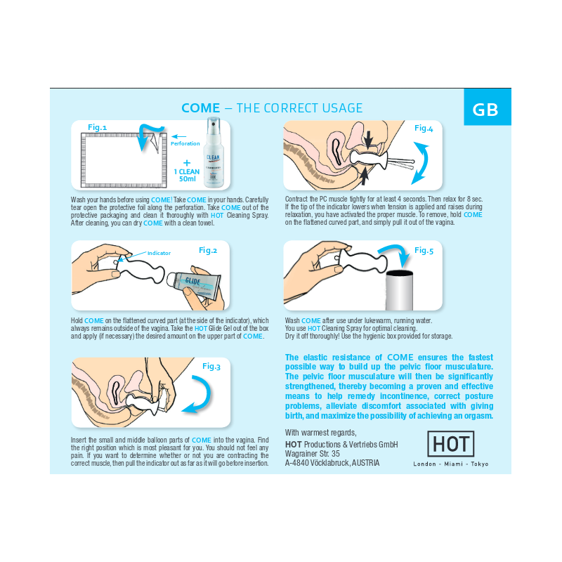 Stimulateur Périnée COME Fit-4-orgasm