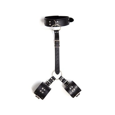 Collier sangle réglable noir