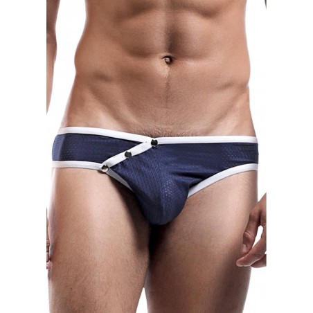 Male Power Snap bikini bleu L