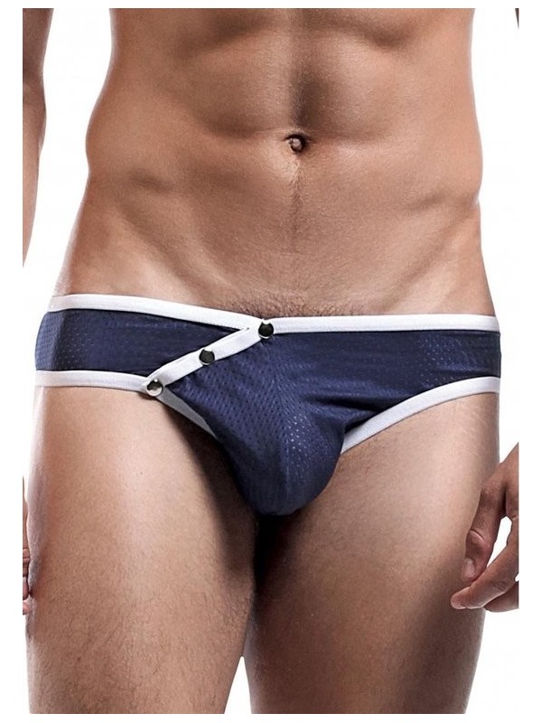 Male Power Snap bikini bleu L