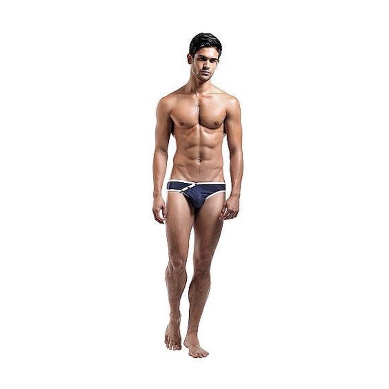 Male Power Snap bikini bleu L