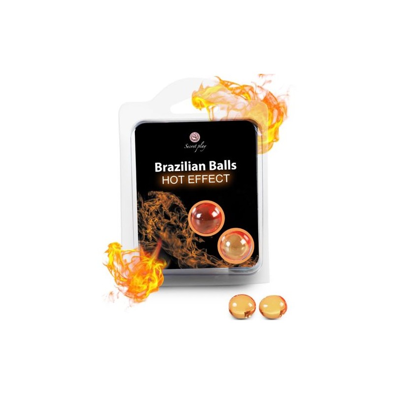 2 Boules brésilliennes effet chaud
