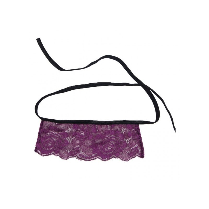 Subblime corset string masque voile s/m