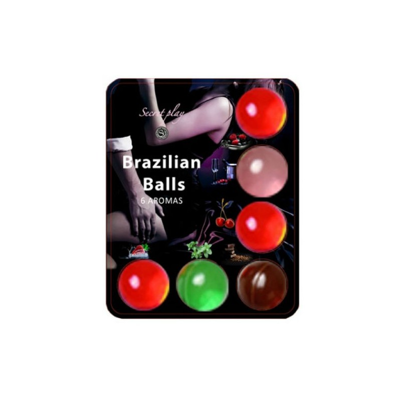 6 Boules brésilliennes divers gouts