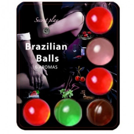 6 Boules brésilliennes divers gouts