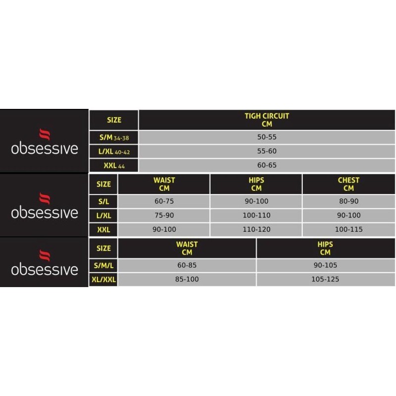 obsessive - costume de serviette l/xl