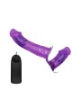Harnais Double Gode et Vibration Violette