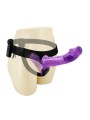 Harnais Double Gode et Vibration Violette