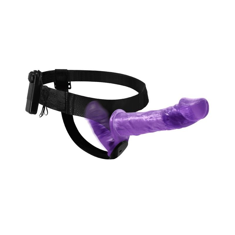 Harnais Double Gode et Vibration Violette