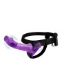 Harnais Double Gode et Vibration Violette