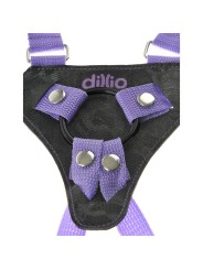 Harnais Dillio Gode 19 cm Couleur Violet