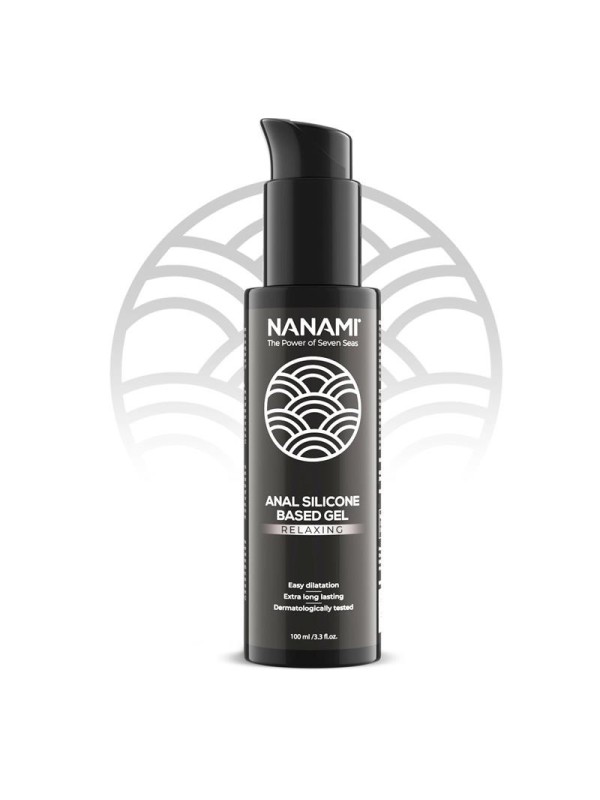 Gel lubrifiant anal relaxant silicone 100ml Nanami