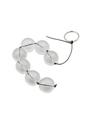 Chaîne Anale Boules Verre 4 Tailles - T : L