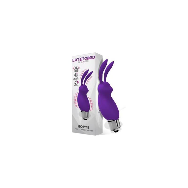 lapin vibrant violet hopye