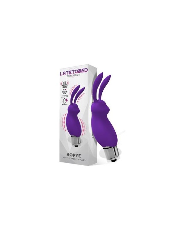 lapin vibrant violet hopye