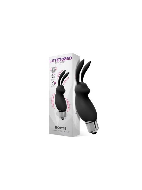 lapin vibrant noir hopye