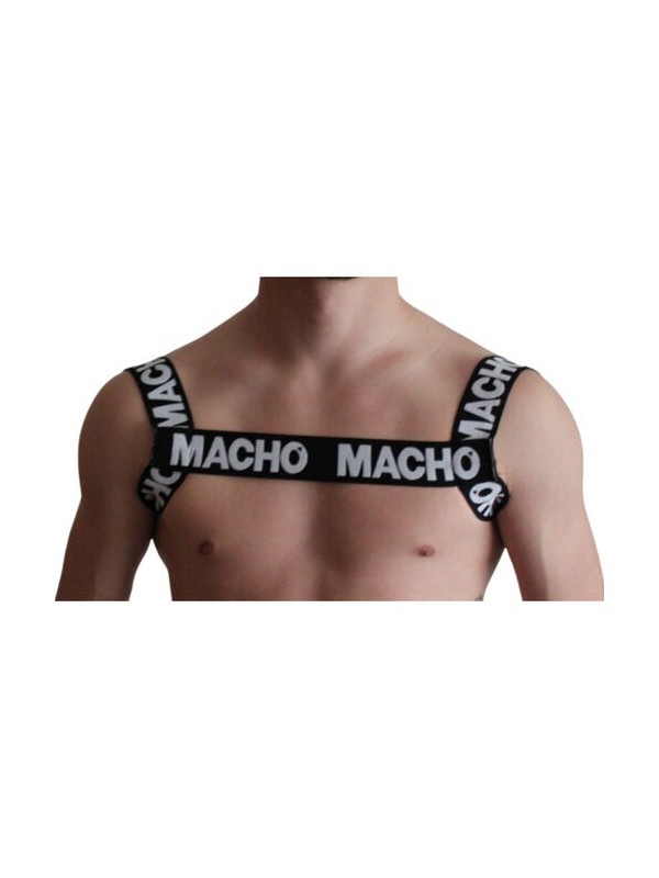 macho - harnais double noir