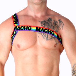 macho - harnais romain pride s/m
