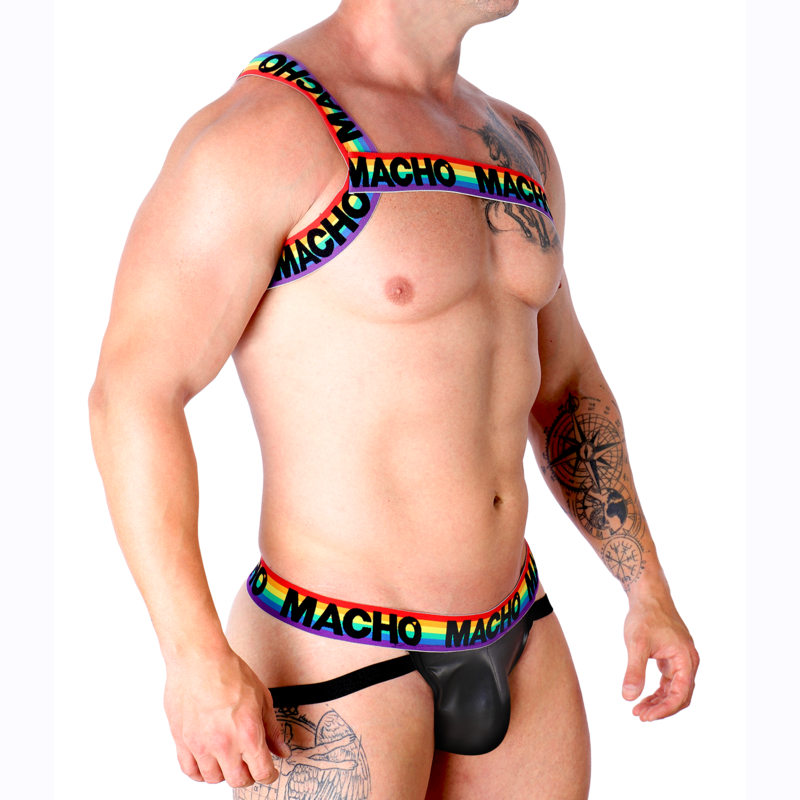 macho - harnais romain pride s/m