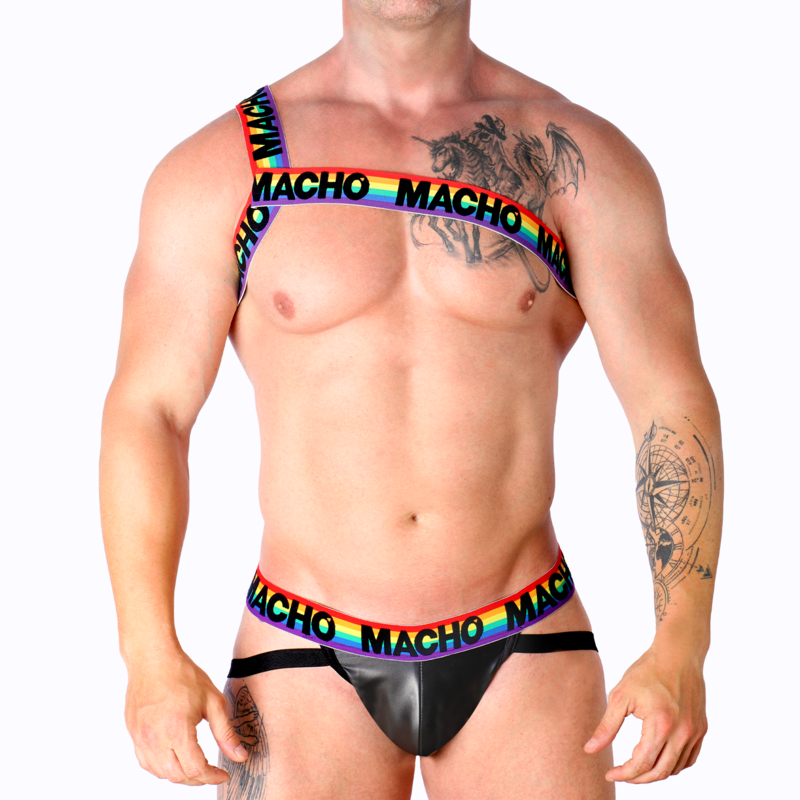 macho - harnais romain pride s/m