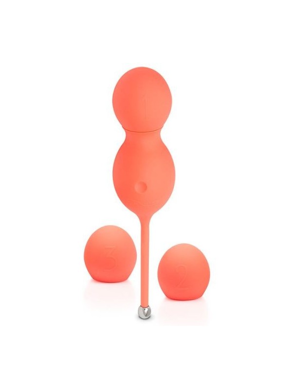 Boules Kegel connectées corail