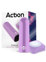 dhalia balle vibrante mauve