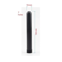 Tube douche anale CHISA 15cm Noir