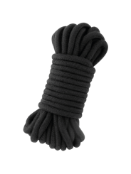 corde shibari coton 10m noir - darkness