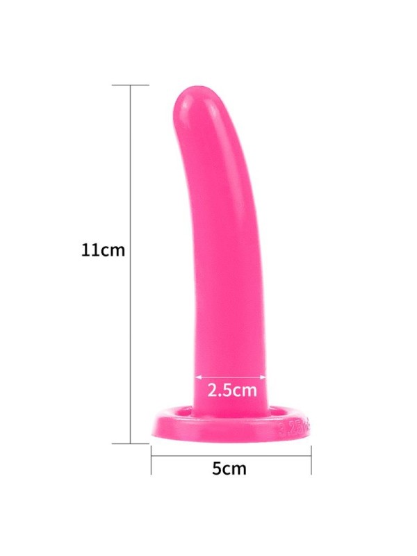 Stimulateur LOVETOY Holy Dong 4,5" silicone liquide rose