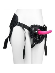 Stimulateur LOVETOY Holy Dong 4,5" silicone liquide rose