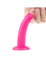 Stimulateur LOVETOY Holy Dong 4,5" silicone liquide rose