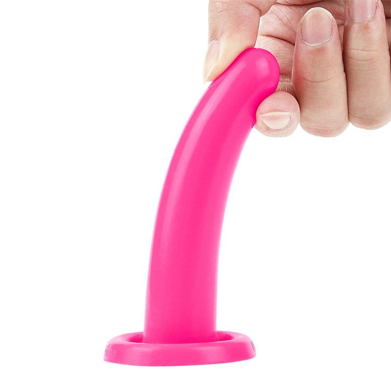 Stimulateur LOVETOY Holy Dong 4,5" silicone liquide rose