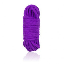 corde shibari coton 10m violet - latetobed