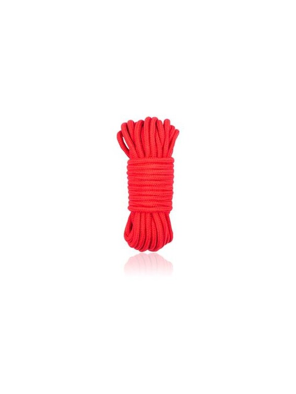 corde shibari coton 10m rouge - latetobed