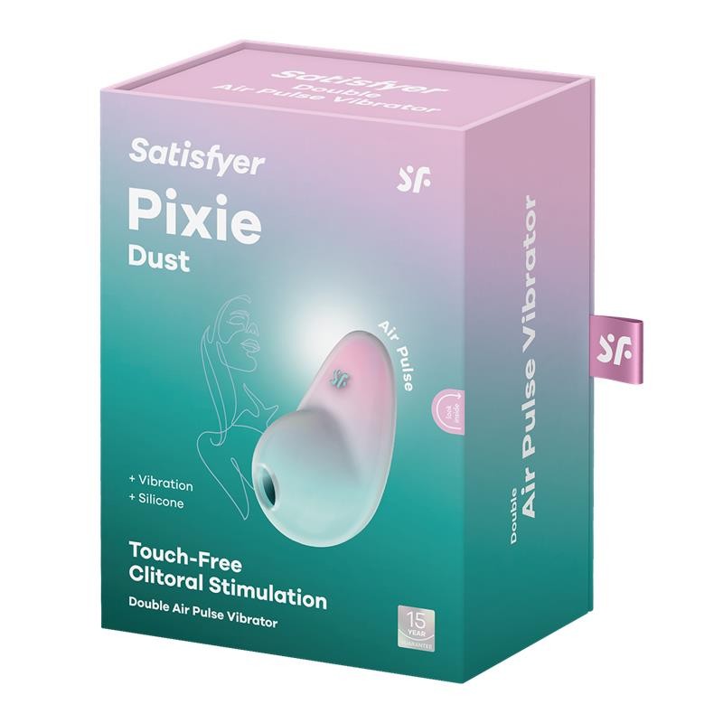Stimulateur clitoridien vibrant Pixie Dust Menthe/Rose