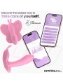 Stimulateur Wingy Butterfly avec app (rose)
