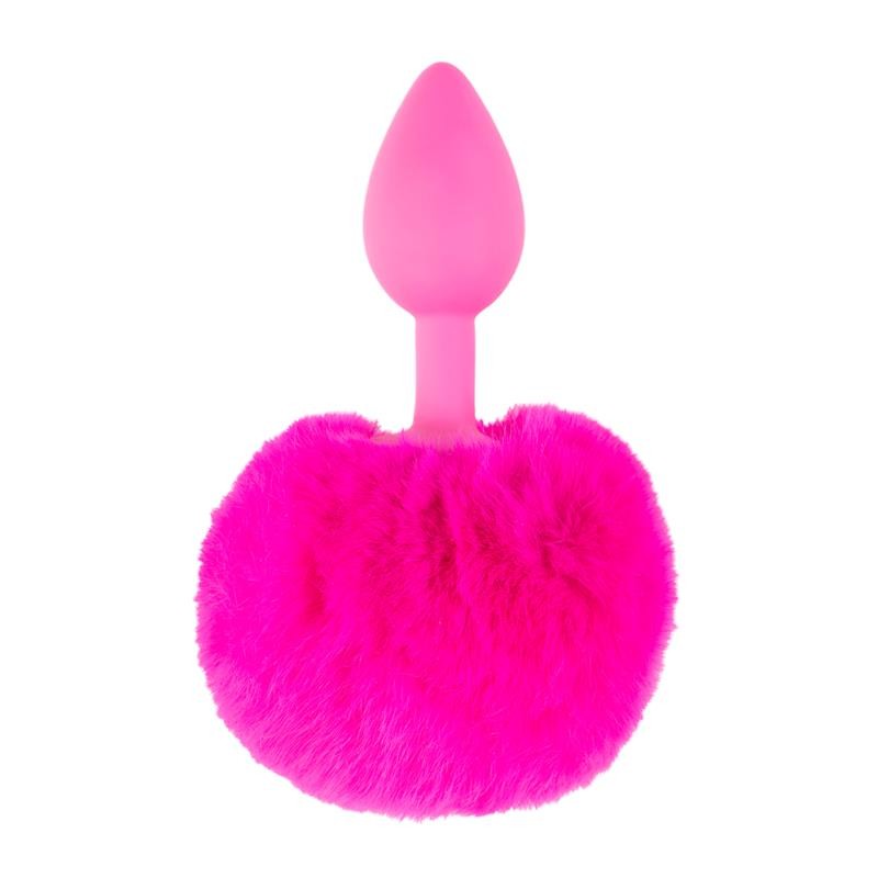 Plug anal avec queue rose