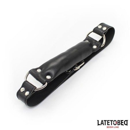 Bâillon-boucle rembourré réglable