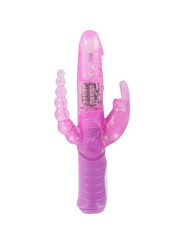 vibro lapin dual stimulation rose