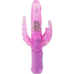 vibro lapin dual stimulation rose