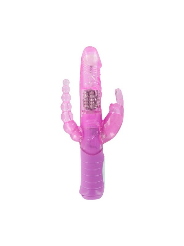 vibro lapin dual stimulation rose